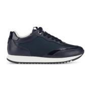 Marineblauwe Casual Gesloten Sportschoen Tamaris , Blue , Dames