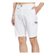 Casual Shorts Aeronautica Militare , White , Heren