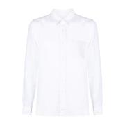 Formal Shirts 120% Lino , White , Heren