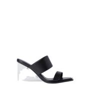 Shard Hoge Hak Sandalen Alexander McQueen , Black , Dames