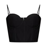 Mouwloos topje Alexander McQueen , Black , Dames