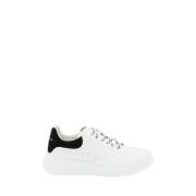Witte Leren Sneakers - Maat 37 Alexander McQueen , White , Dames