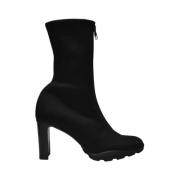 Scuba Soft Boots in Zwart Canvas Alexander McQueen , Black , Dames
