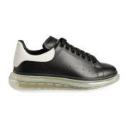 Oversized Sneakers met Geperforeerd Detail Alexander McQueen , Black ,...