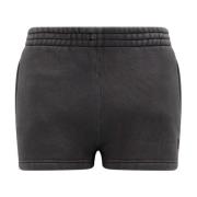 Terry Shorts voor modebewuste vrouwen Alexander Wang , Gray , Dames