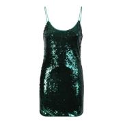 Emerald Green Nella -jurk van Alice+Olivia; Bedekt met pailletten, hee...
