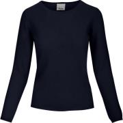 Ronde hals gekweek Allude , Blue , Dames