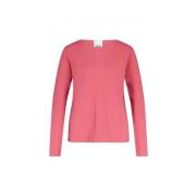 Luxe Kasjmier Pullover Allude , Pink , Dames