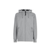 Diagonale Hoodie met Bril C.p. Company , Gray , Heren