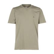 Bronze Groen Katoenen T-Shirt C.p. Company , Green , Heren