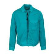 Turquoise Overshirt - Stijlvol en Comfortabel Lichtgewicht Jack C.p. C...