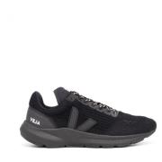 Zwarte V-Knit Sneakers Veja , Black , Heren