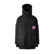 Expedition Parka met Extra Functies Canada Goose , Black , Heren