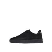 Ripple Nubuck Sneaker Filling Pieces , Black , Heren