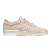 Stijlvolle Beige Suède Sneakers Filling Pieces , Beige , Dames