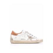 Super-Star Lage Top Sneakers Golden Goose , White , Heren