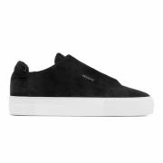 Laceless Suede Slip-On Sneakers Axel Arigato , Black , Heren