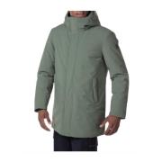 Heren Stretch Parka - Waterdicht en Ademend Rossignol , Green , Heren