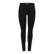 Zwarte Dames Jeans Only , Black , Dames