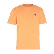 T-Shirts Tommy Jeans , Orange , Heren