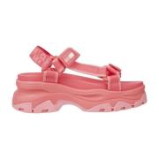 Flat Sandals Tommy Jeans , Pink , Dames