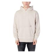 Heren Hoodie Tommy Jeans , Beige , Heren