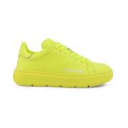 Dames Leren Sneakers - Lente/Zomer Collectie Love Moschino , Green , D...