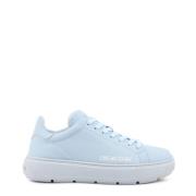 Dames Leren Sneakers - Stijl Ja15304G1Gia0 Love Moschino , Blue , Dame...
