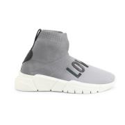 Dames Herfst/Winter Sneakers Love Moschino , Gray , Dames
