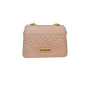 Gewatteerde roze schoudertas voor dames Love Moschino , Pink , Dames