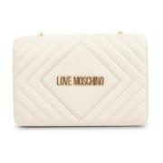 Shoulder Bags Love Moschino , White , Dames