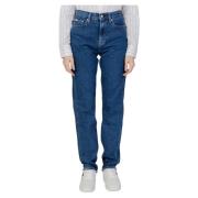 Authentieke Slim Jeans voor Dames Calvin Klein Jeans , Blue , Dames
