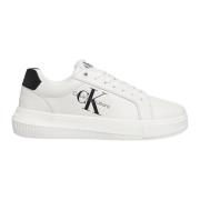 Leren Vetersneakers Calvin Klein Jeans , White , Dames