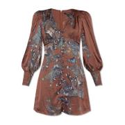 ‘Auden Diana’ satijnen jurk AllSaints , Brown , Dames