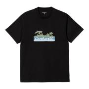 Stijlvolle Katoenen T-Shirts Collectie Carhartt Wip , Black , Heren