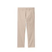 Straight Trousers Carhartt Wip , Beige , Heren