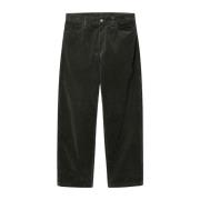 Fluwelen Broek - 100% Fluweel Carhartt Wip , Green , Heren