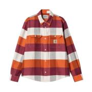 Flanellen Overhemd met Borstzakken Carhartt Wip , Multicolor , Heren