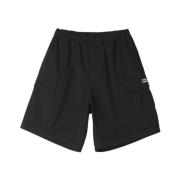 Casual Shorts Obey , Black , Heren