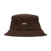 Hats Obey , Brown , Heren