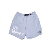 Shorts Easy Peace Angel Obey , Blue , Heren