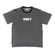t-shirt Obey , Black , Heren