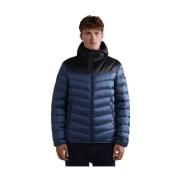 Down Jackets Napapijri , Blue , Heren