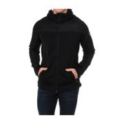 Sweater met rits Napapijri , Black , Heren