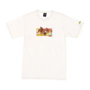 Dhalsim Street Fighter T-shirt HUF , White , Heren