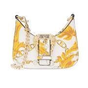 Schoudertas met logo Versace Jeans Couture , White , Dames