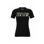 Stijlvol T-Shirt van Versace Jeans Couture Versace Jeans Couture , Bla...
