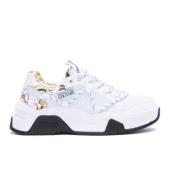 Damesmode Sneakers Versace Jeans Couture , White , Dames