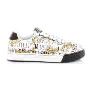 Logo Couture All Over Sneakers - Maat 43 Versace Jeans Couture , White...