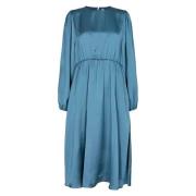 Midi Jurken Levete Room , Blue , Dames